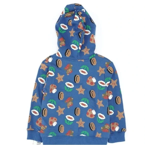 Super Mario Graphic Hoodie Pullover Size 4 - Picture 7 of 7